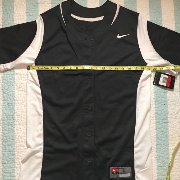 NWT Nike Women's Softball‎ Jersey Athletic Large Dark Gray - Picture 5 of 6